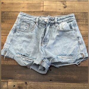 PacSun jean shorts, light wash